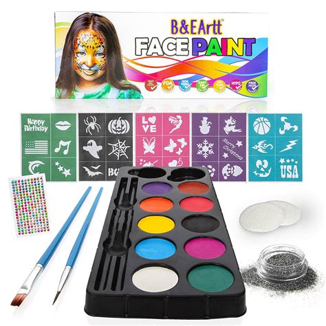 best face paint|best professional face painting kits.